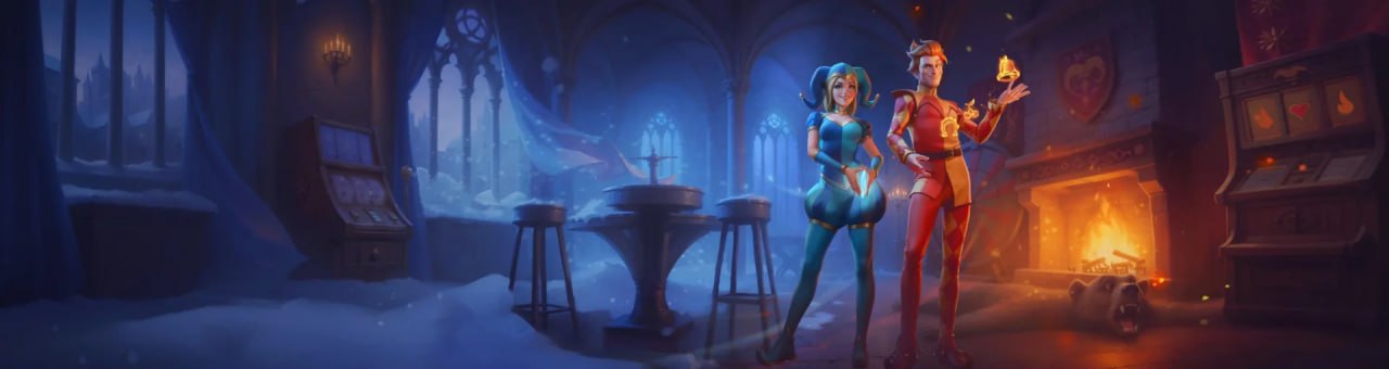 Casino hall LolaJack artwork